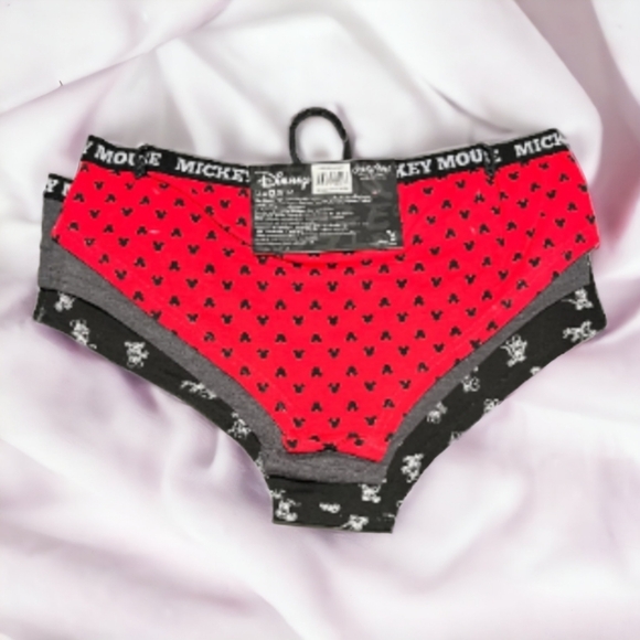 NWT - DISNEY MICKEY MOUSE 3 PACK HIPSTERS - SZ XL - Picture 3 of 9